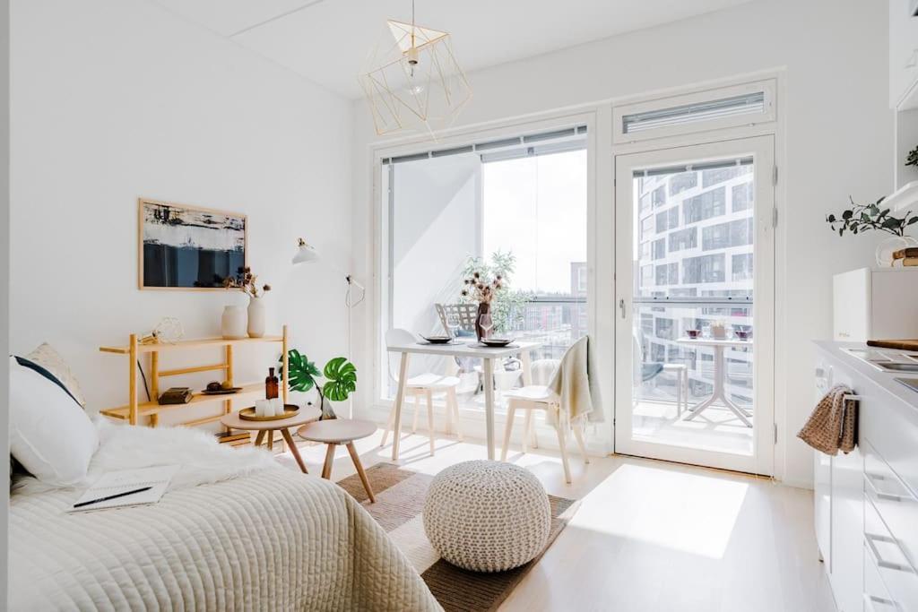 New Studio Blue Near Helsinki Airport In Kivistoe วานตา ภายนอก รูปภาพ